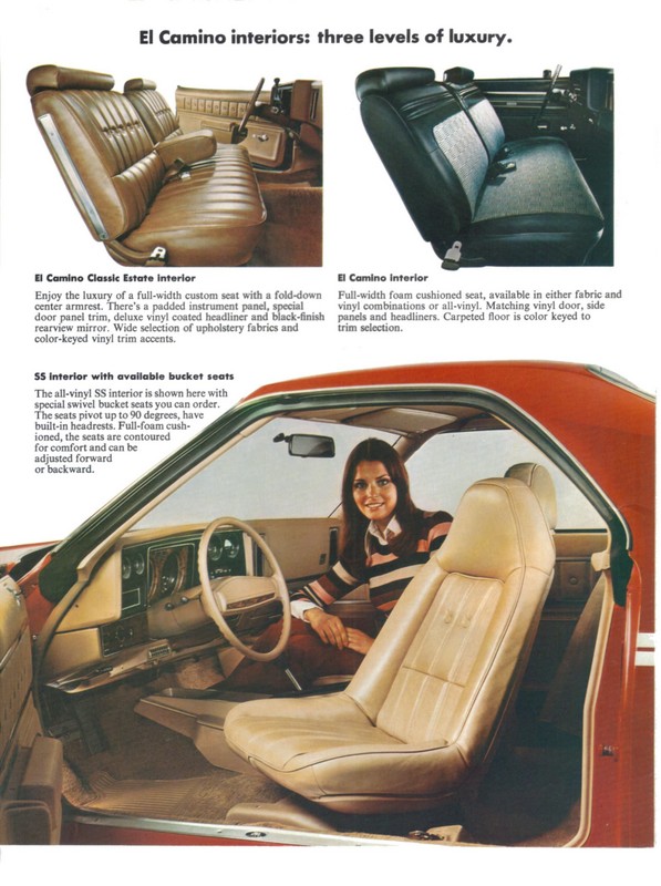 1975 Chevrolet El Camino Brochure Page 1